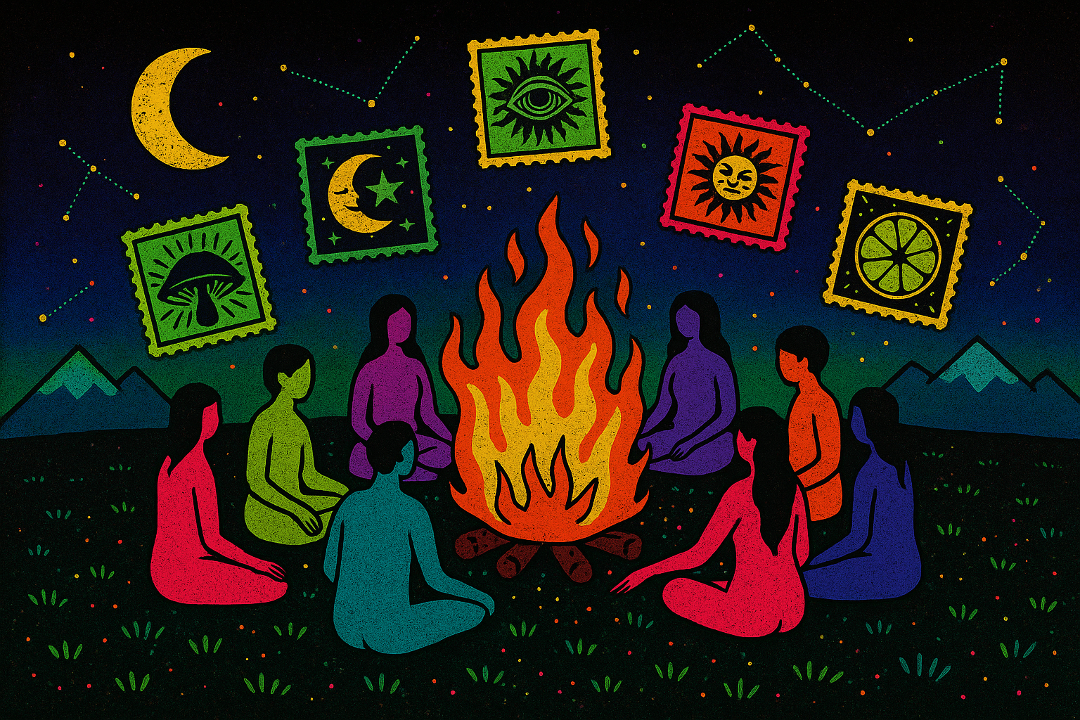 Historia del blotter art